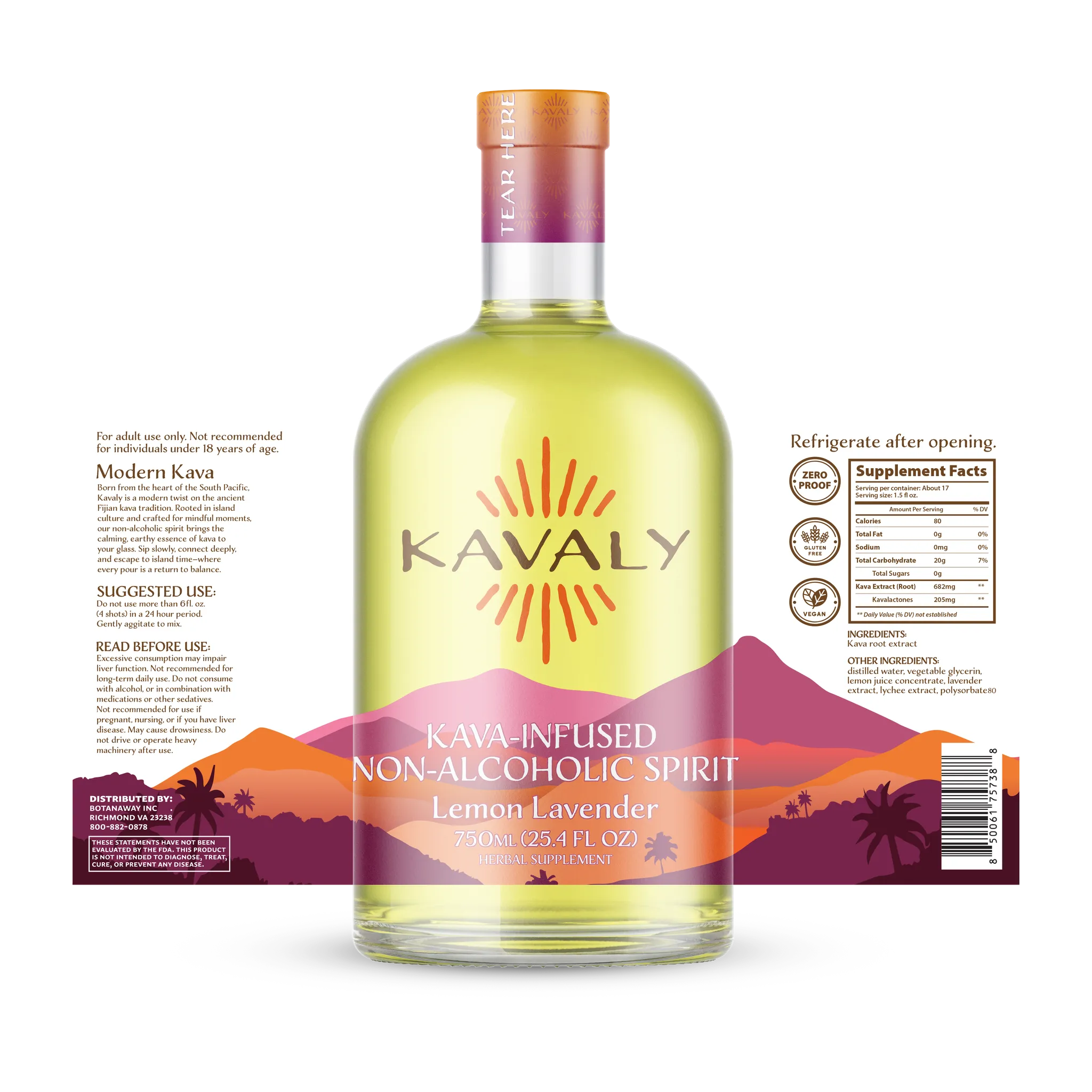 Kava-Infused Non-Alcoholic Spirits
